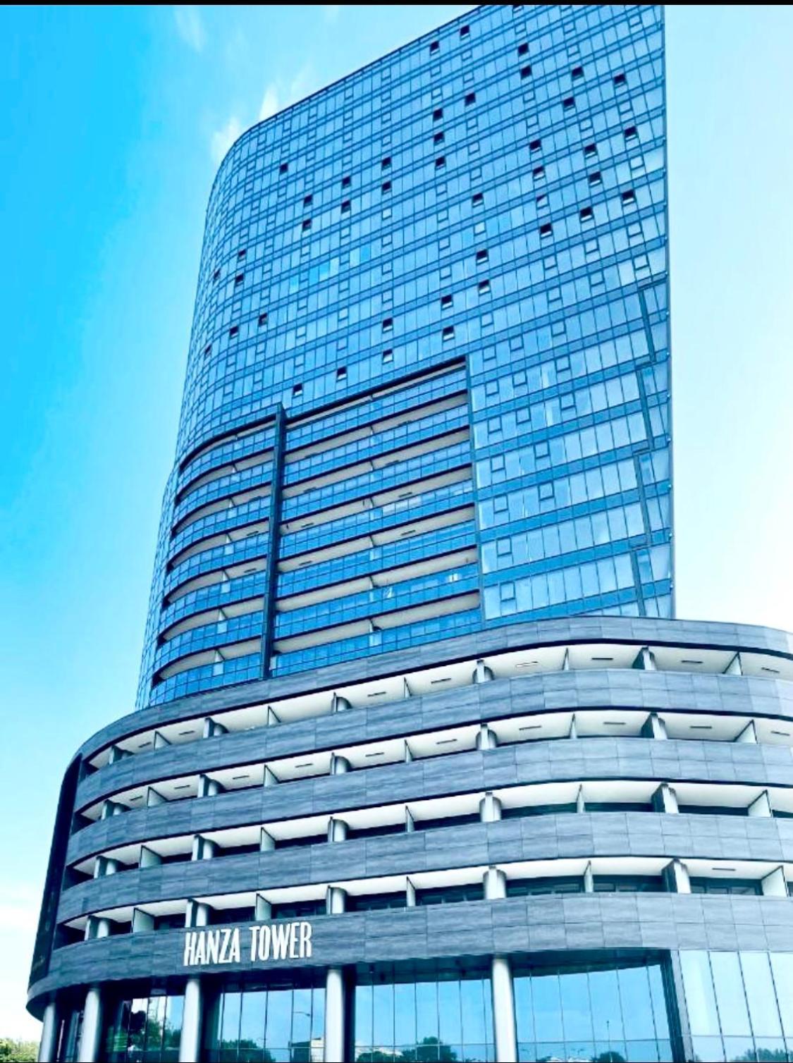 Hanza Tower De Lux Green 什切青 外观 照片